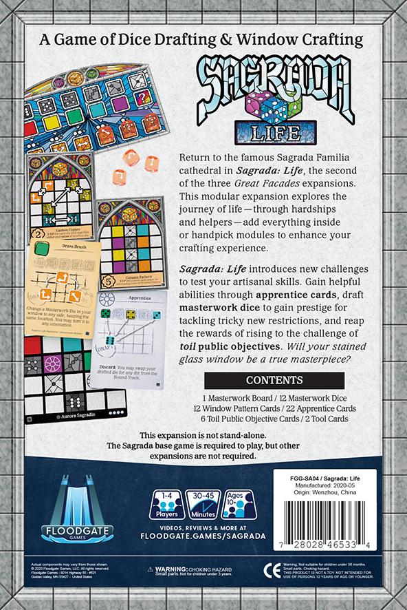 Floodgate Games Sagrada: Life EN Obrázek