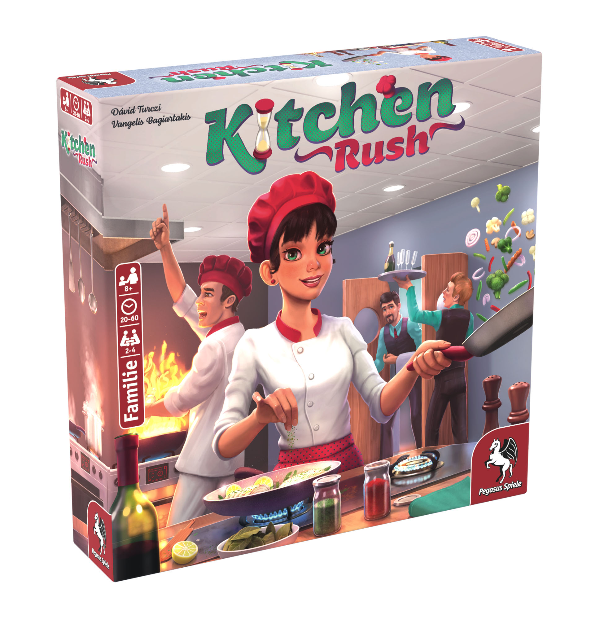 Pegasus Spiele Kitchen Rush (Revised Edition)