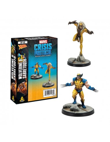 Atomic Mass Games Marvel Crisis Protocol: Wolverine and Sabretooth Obrázek