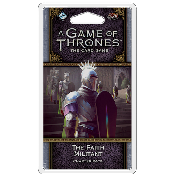 Levně Fantasy Flight Games A Game of Thrones LCG (2nd) - Faith Militant Chapter Pack