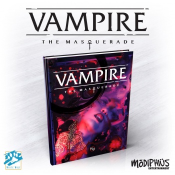 Levně Modiphius Entertainment Vampire: The Masquerade 5th Edition Core Rulebook