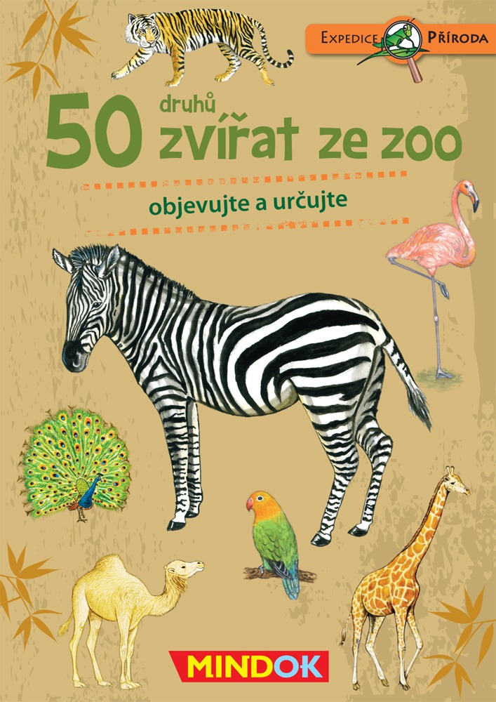 Mindok Expedice příroda: 50 druhů zvířat ze zoo