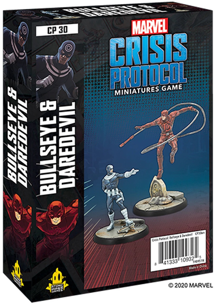 Atomic Mass Games Marvel Crisis Protocol: Bullseye and Daredevil