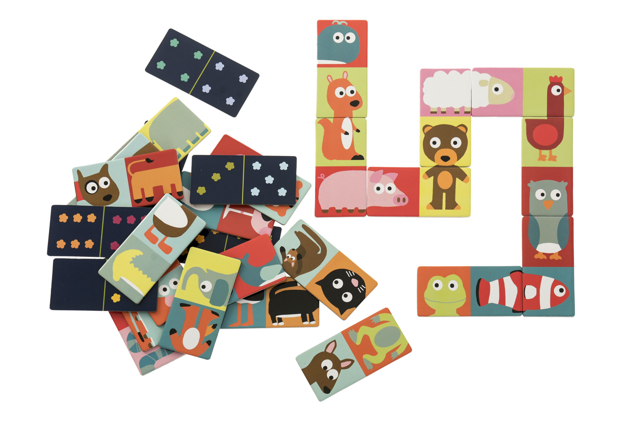 Djeco DOMINO - Animo Puzzle Obrázek