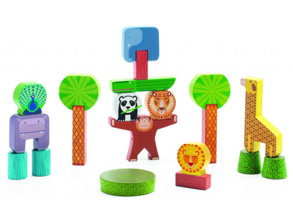 Djeco Stacky Jungle Obrázek
