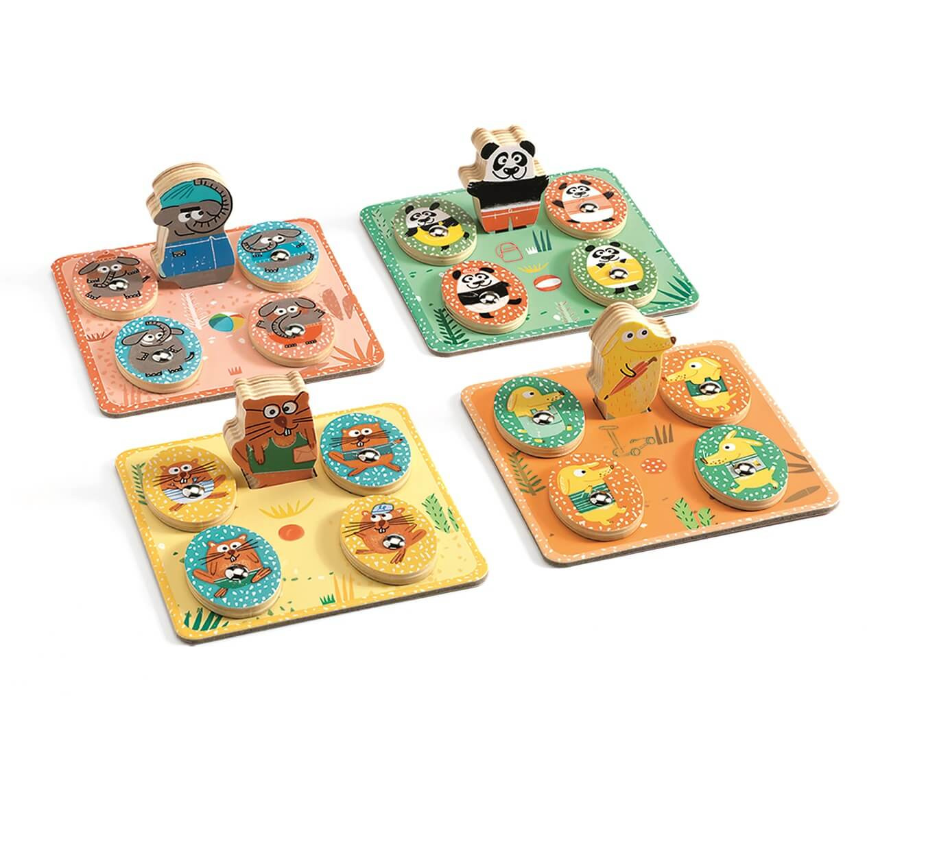 Djeco Ludo Park (4 hry) Obrázek