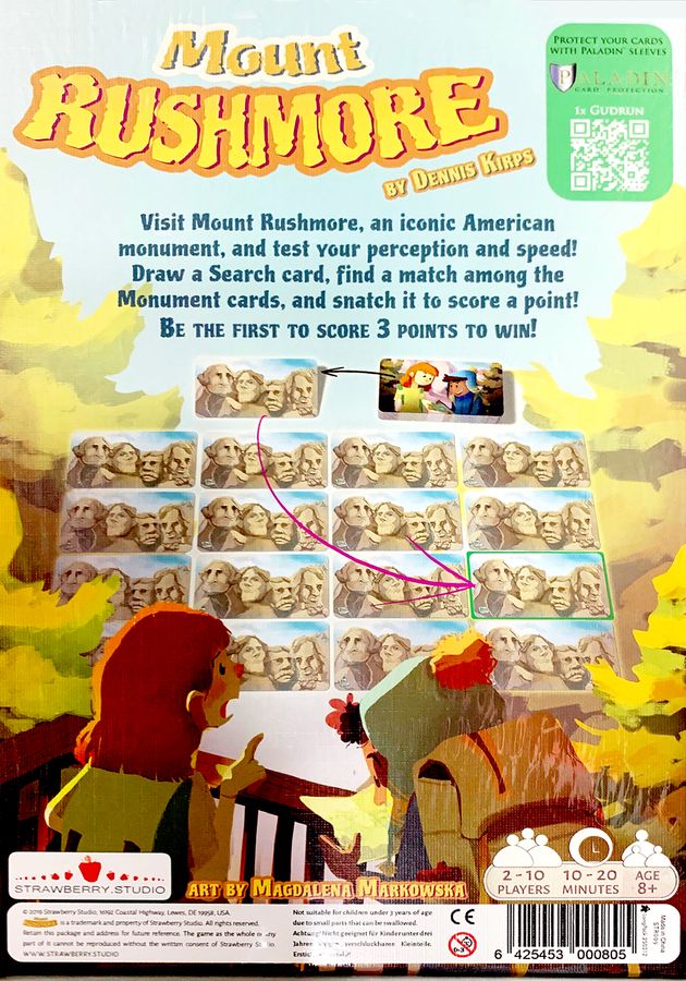 Board&Dice Mount Rushmore Obrázek