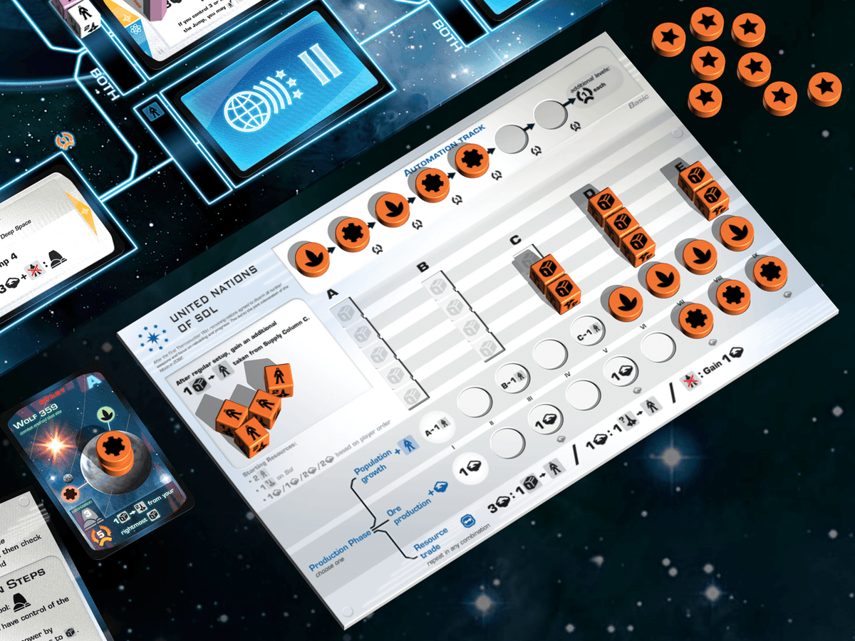 Rio Grande Games Beyond the Sun Obrázek