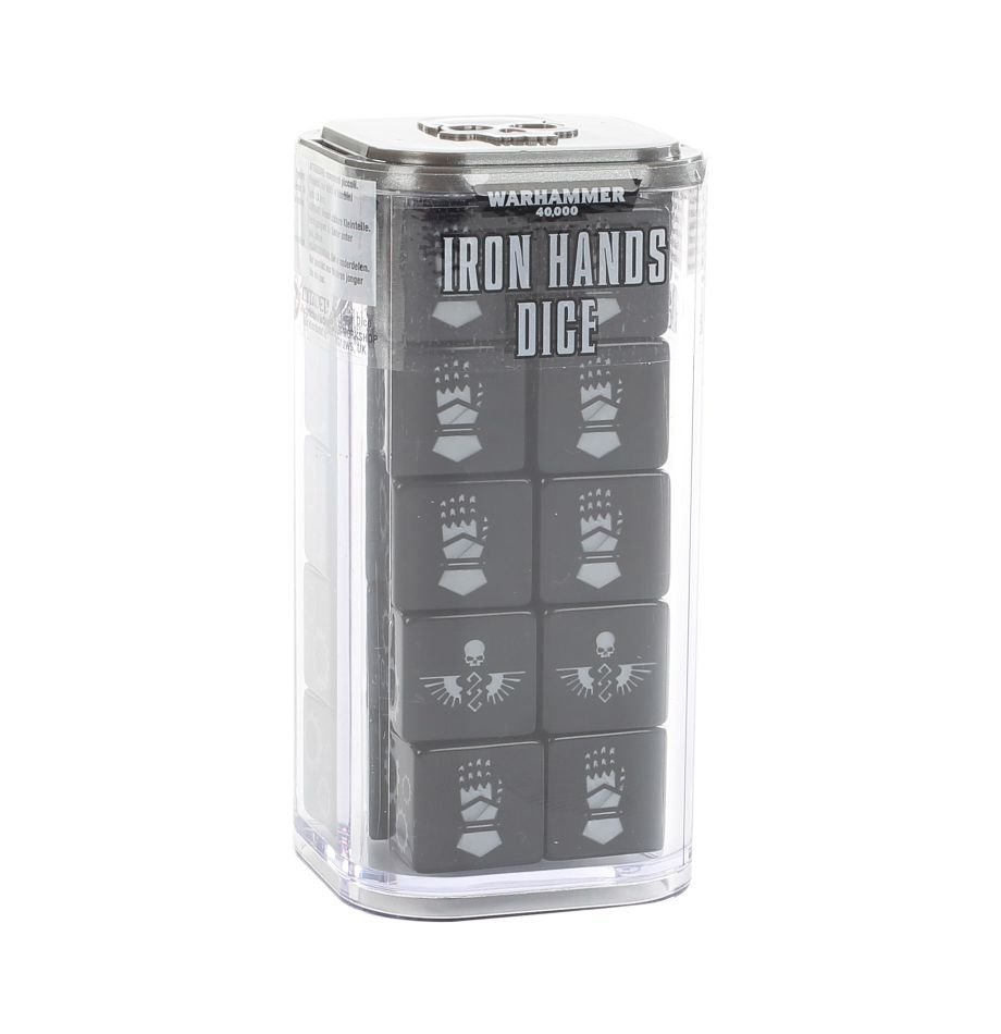 Games Workshop Iron Hands Dice Set Obrázek