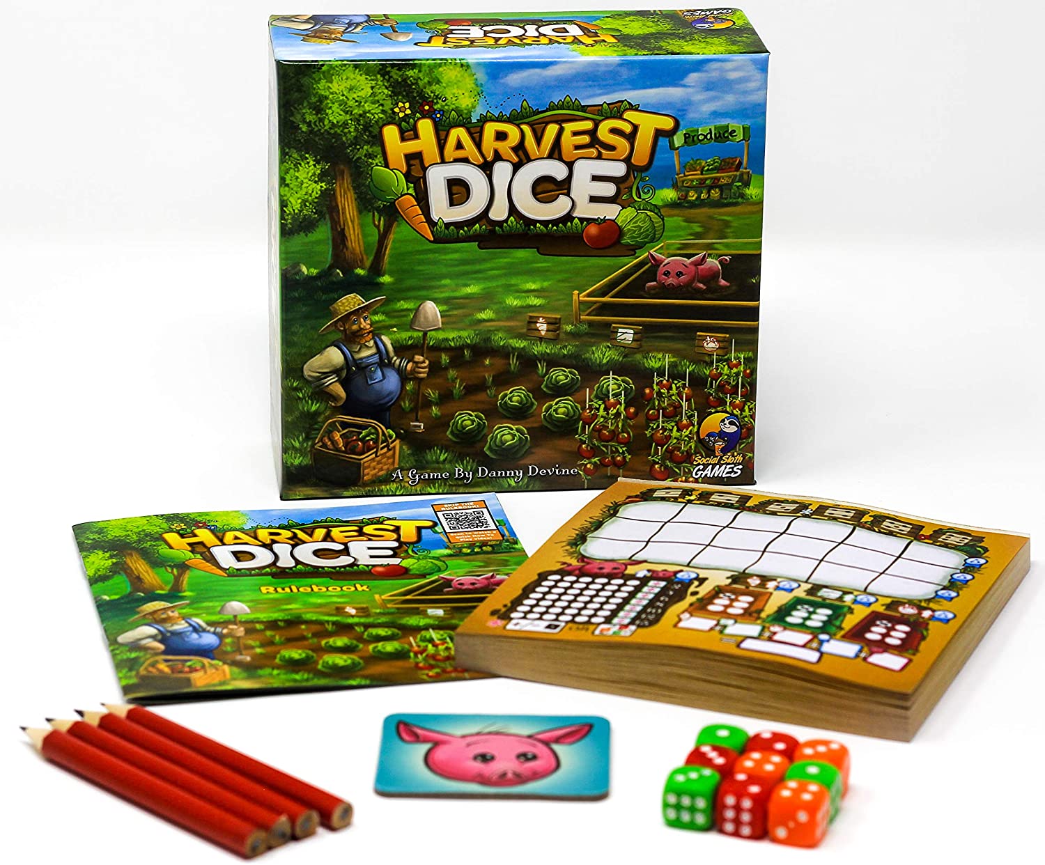 Grey Fox Games Harvest Dice - EN Obrázek