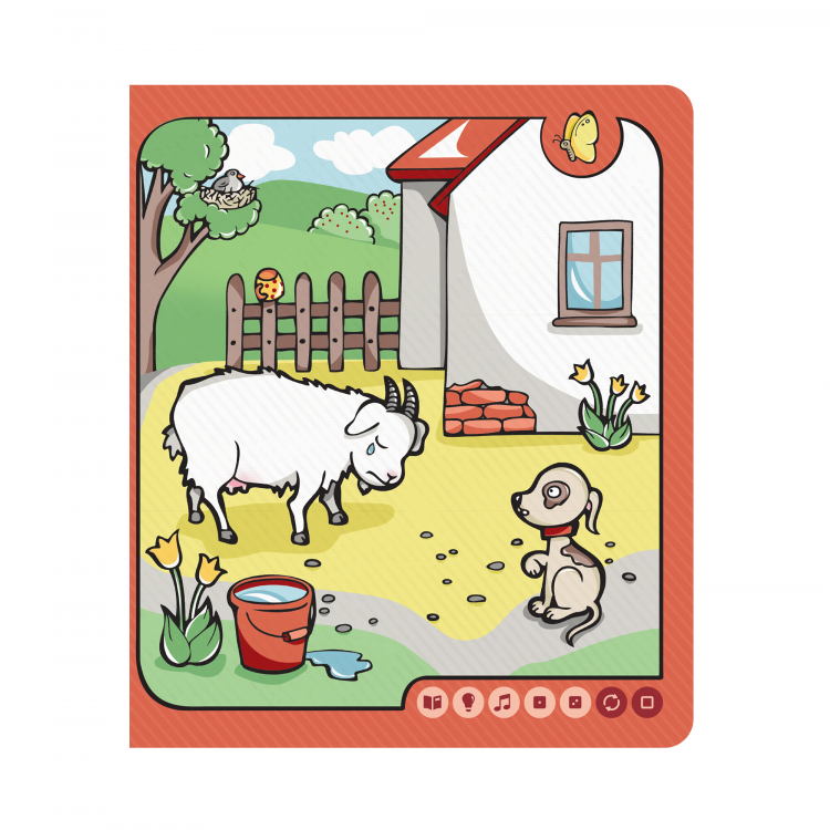 Albi Kniha Zvířátka na statku Obrázek