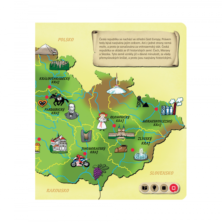 Albi Kniha Atlas světa Obrázek