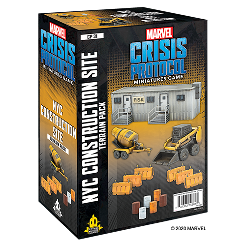 Atomic Mass Games Marvel Crisis Protocol: NYC Construction Site Terrain