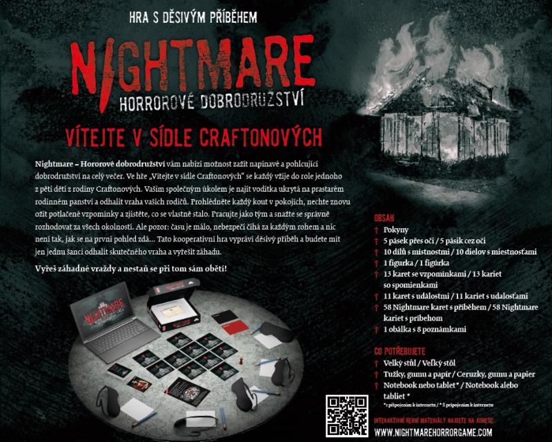 Blackfire CZ NIGHTMARE - Hororové dobrodružství Obrázek