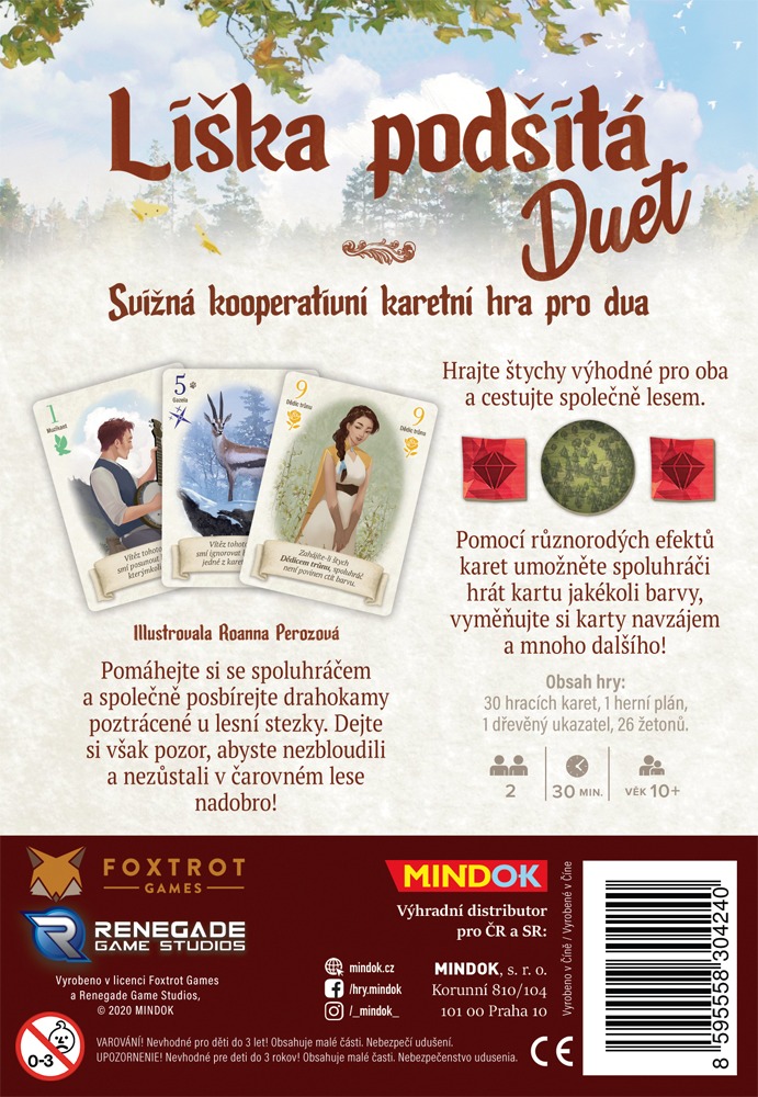 Mindok Liška podšitá - Duet Obrázek