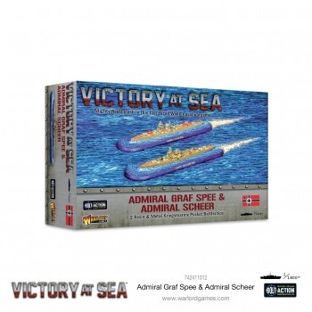 Levně Warlord Games Victory at Sea: Cruisers - Admiral Graf Spee & Admiral Scheer