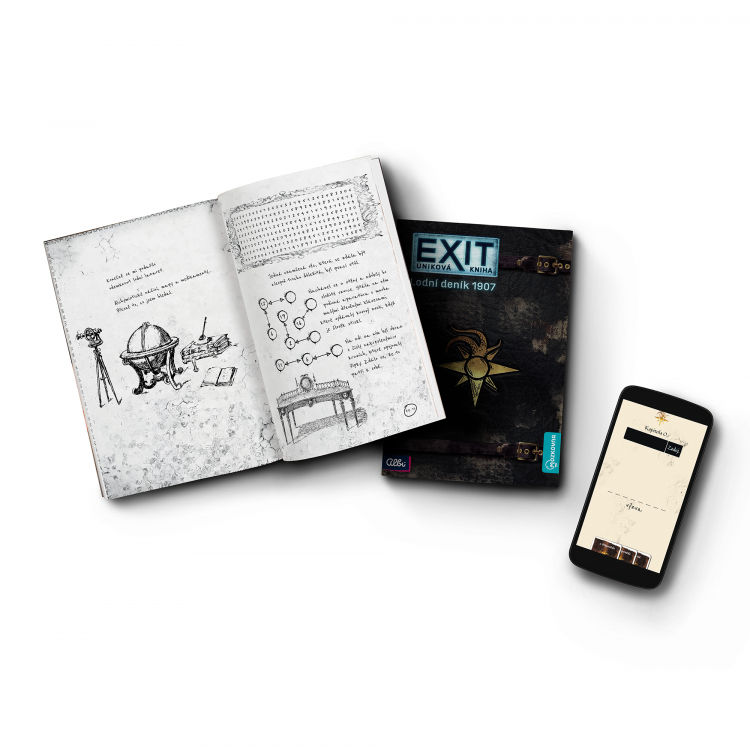 Albi Kniha EXIT - Lodní deník 1907 Obrázek