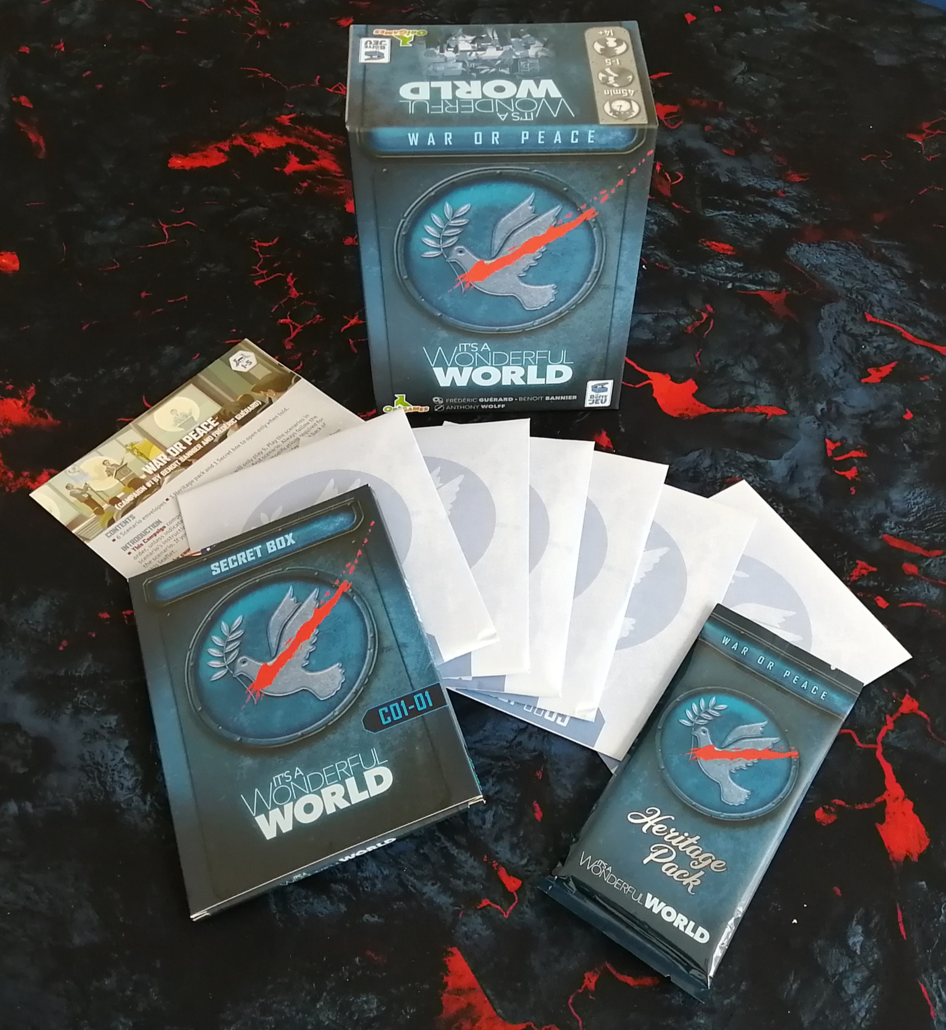 La Boite de Jeu It's a Wonderful World - War or Peace EN Obrázek