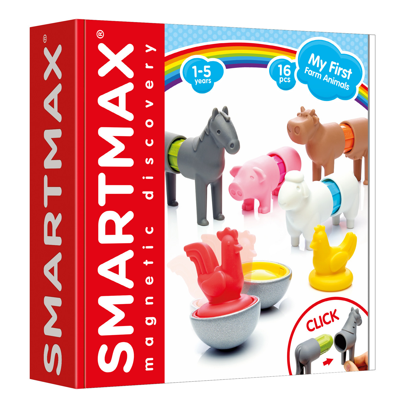 Levně SmartMax - Moje první zvířátka z farmy - 16 ks