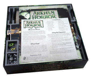 Folded Space Arkham Horror 3.edice + rozšíření Dead of Night - insert Obrázek