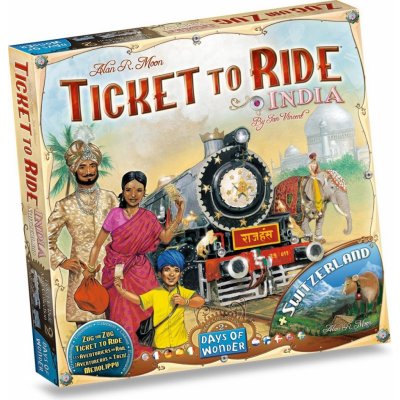 Days of Wonder Ticket to Ride: India (Switzerland)