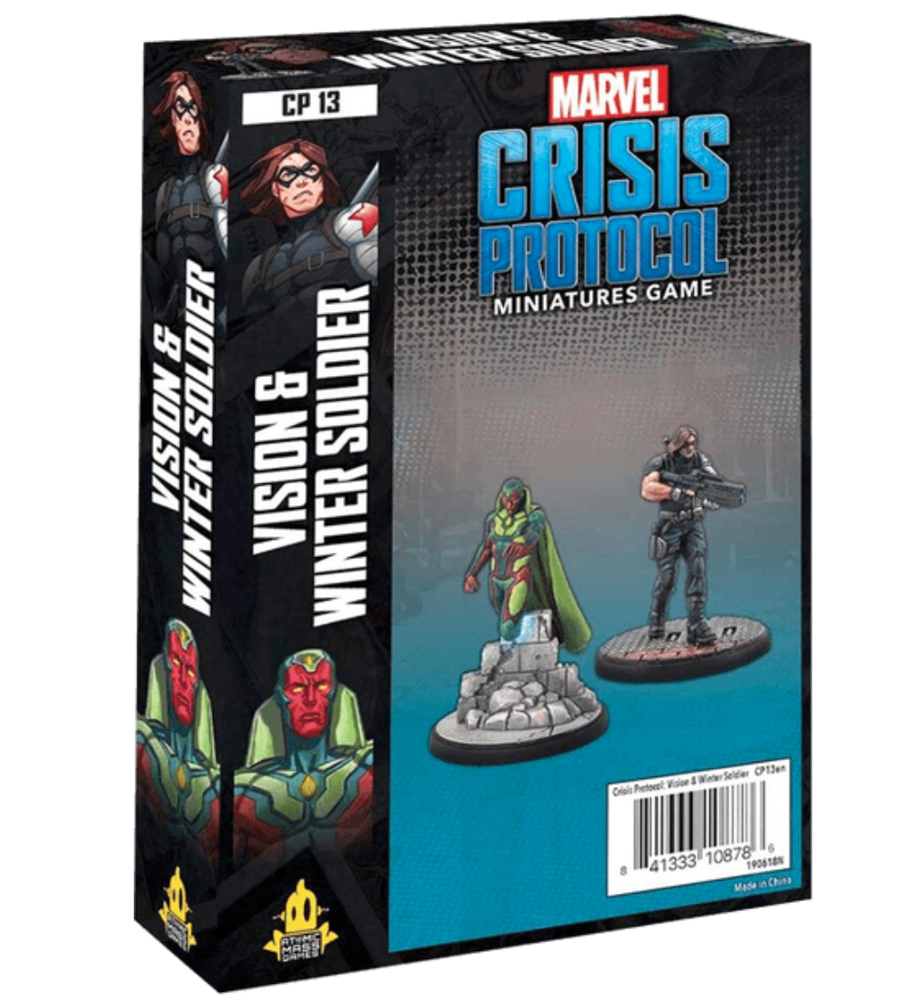 Atomic Mass Games Marvel Crisis Protocol: Vision and Winter Soldier Obrázek