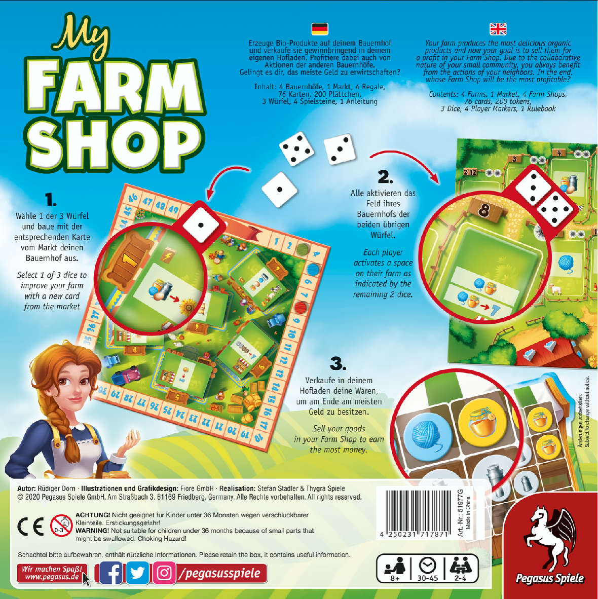 Pegasus Spiele My Farm Shop Obrázek