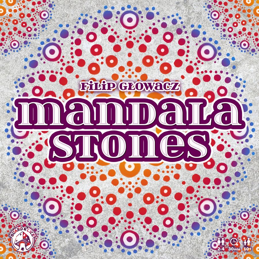 Board&Dice Mandala Stones