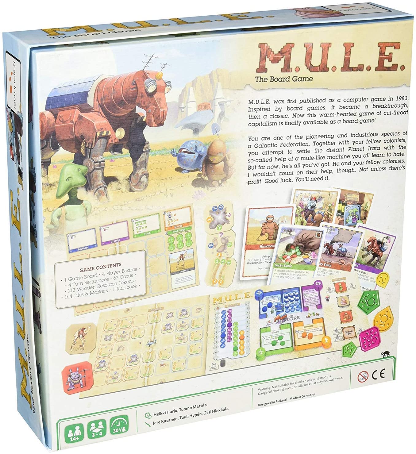 Lautapelit.fi M.U.L.E. The Board Game Obrázek
