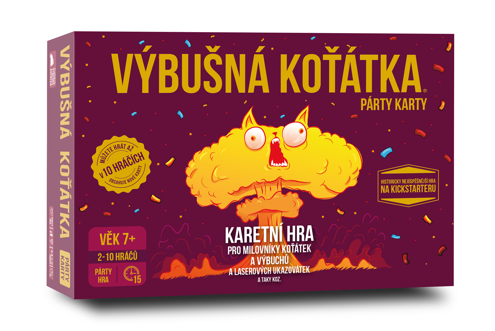 Blackfire CZ Výbušná koťátka: párty karty