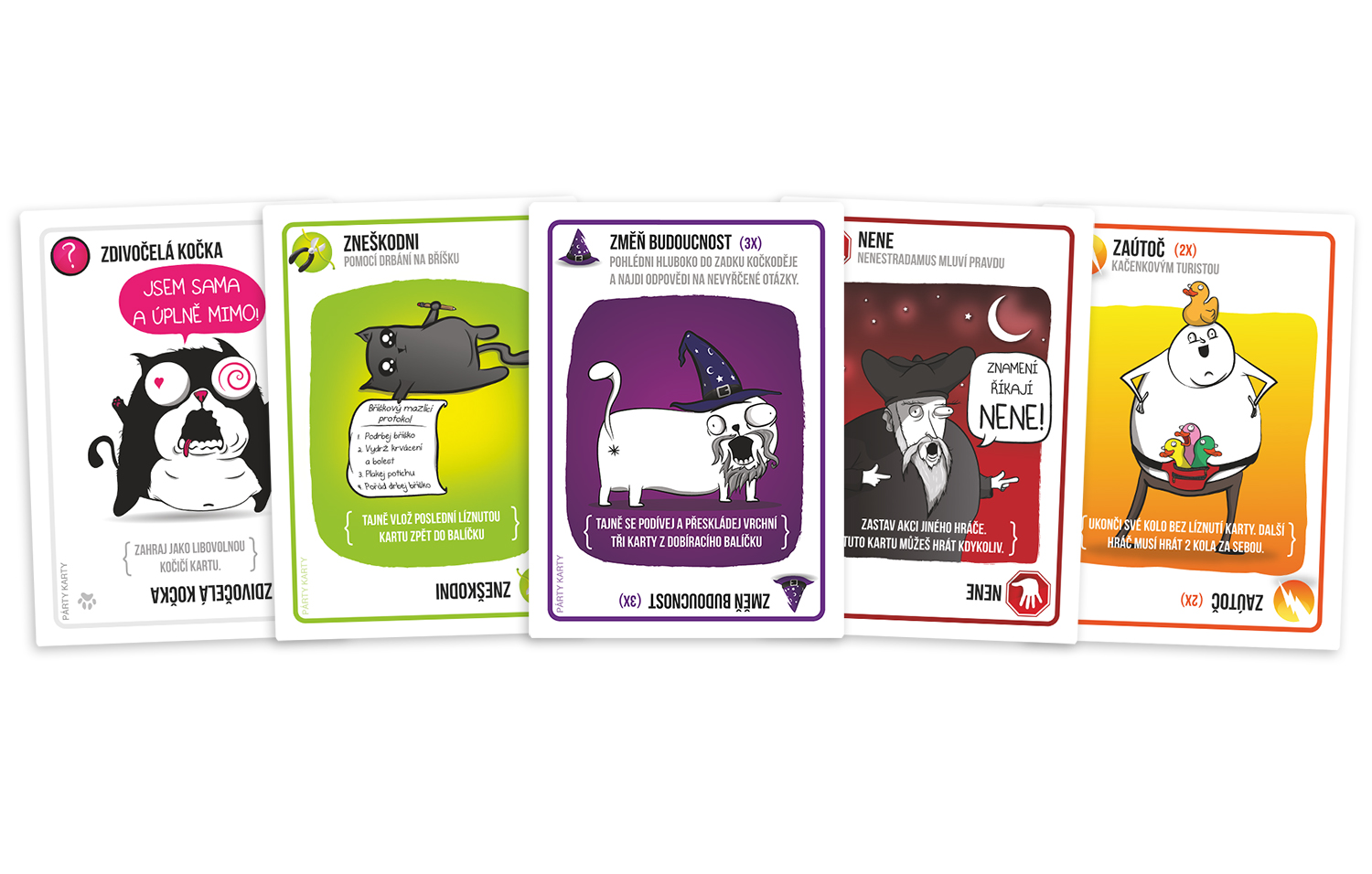 Blackfire CZ Výbušná koťátka: párty karty Obrázek