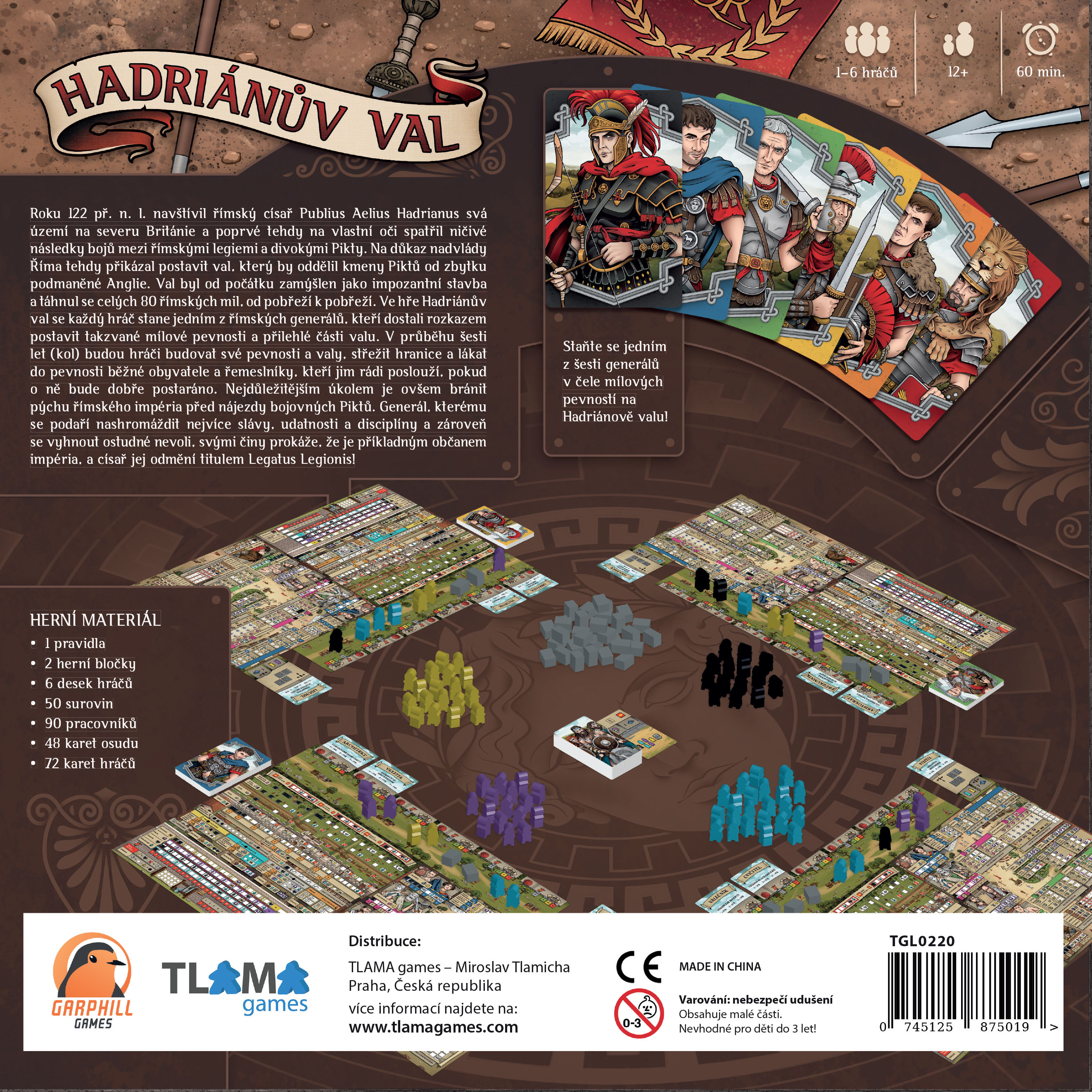 TLAMA games Hadriánův val Obrázek