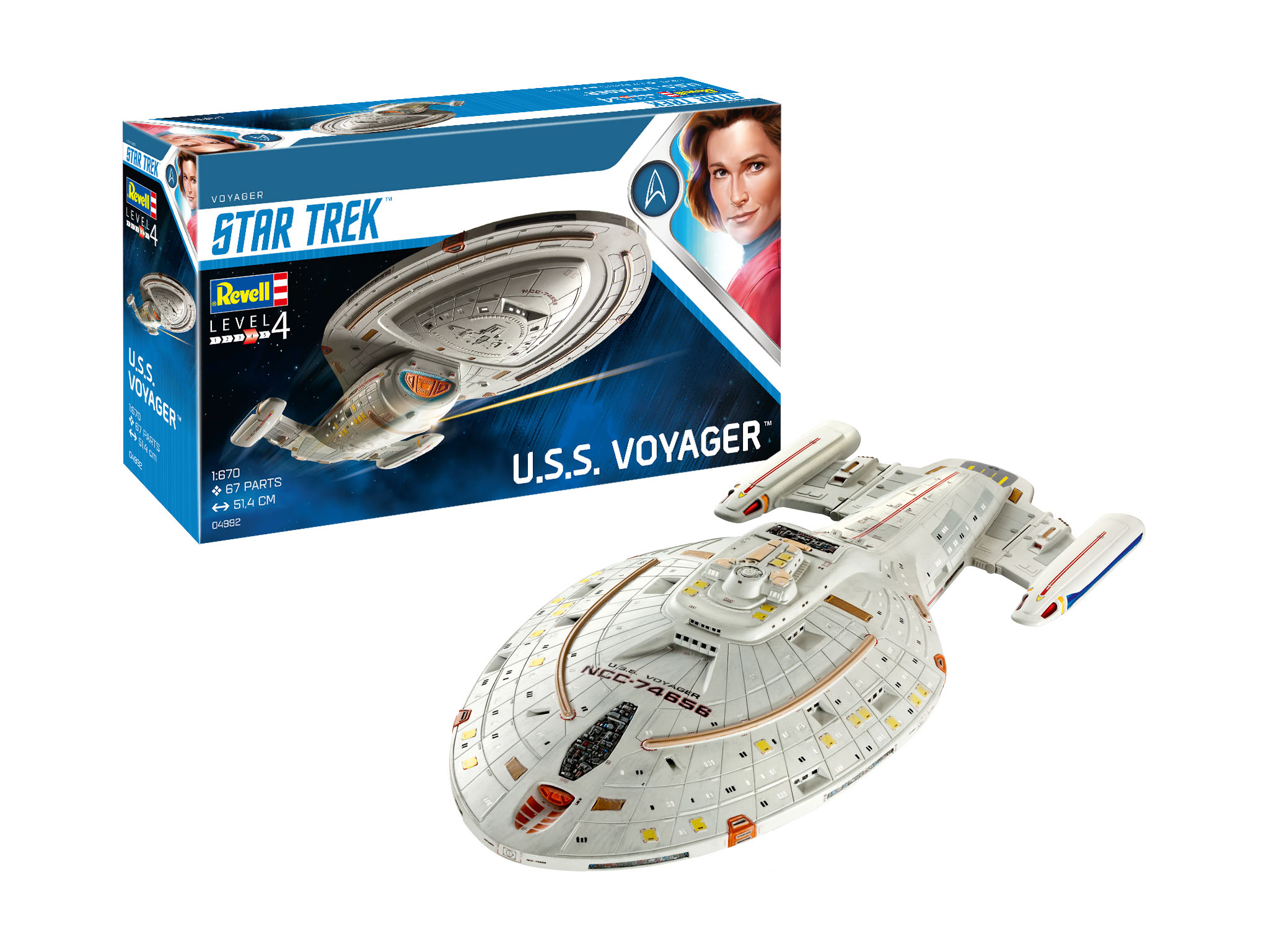 Levně Revell Star Trek - U.S.S. Voyager (1:670)