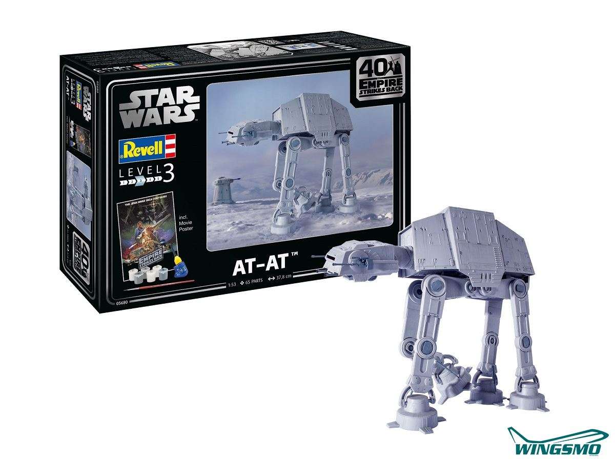 Levně Revell Star Wars - AT-AT 40th Anniversary "The Empire Strikes Back"