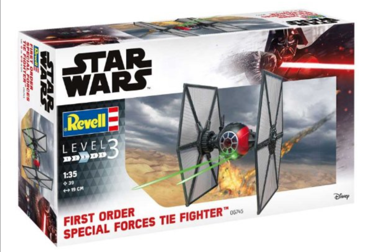 Revell Star Wars - First Order Special Forces TIE Fighter Obrázek