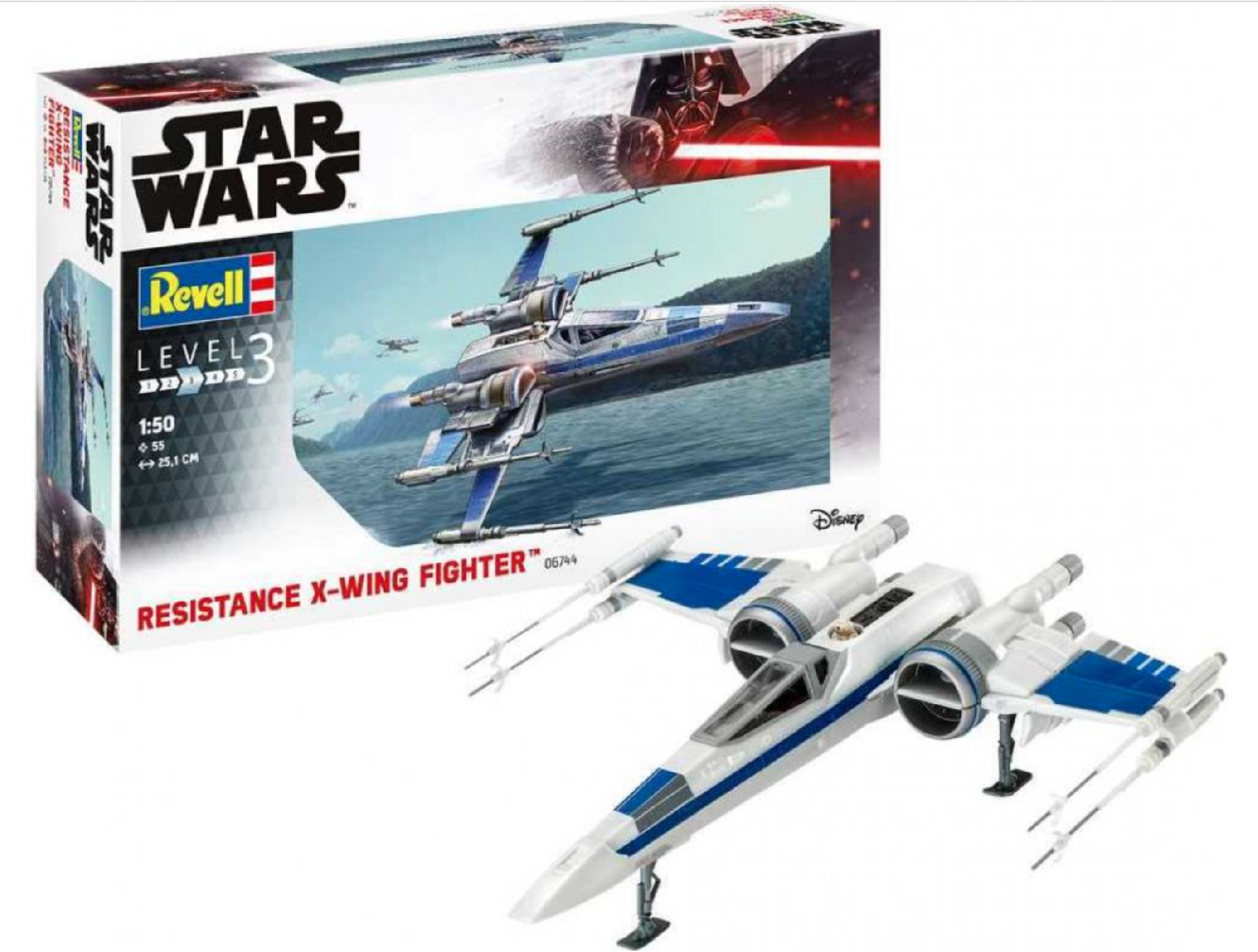 Levně Revell Star Wars - Resistance X-Wing Fighter