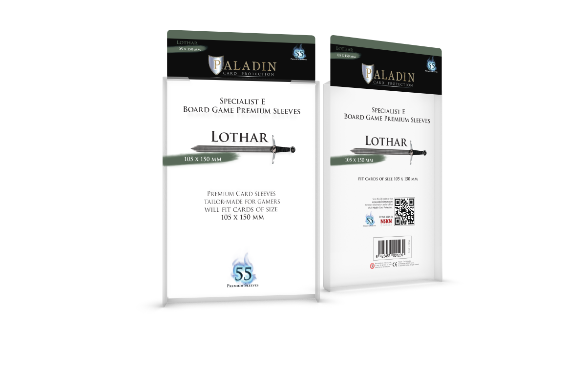 Board&Dice Obaly na karty Paladin: Lothar (105x150mm) 55 ks