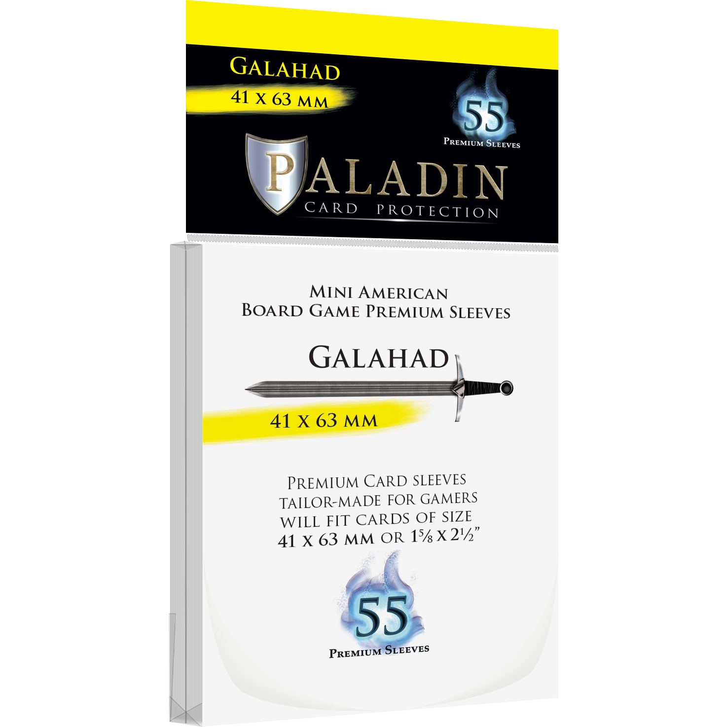 Board&Dice Obaly na karty Paladin: Galahad (41x63mm) 55 ks