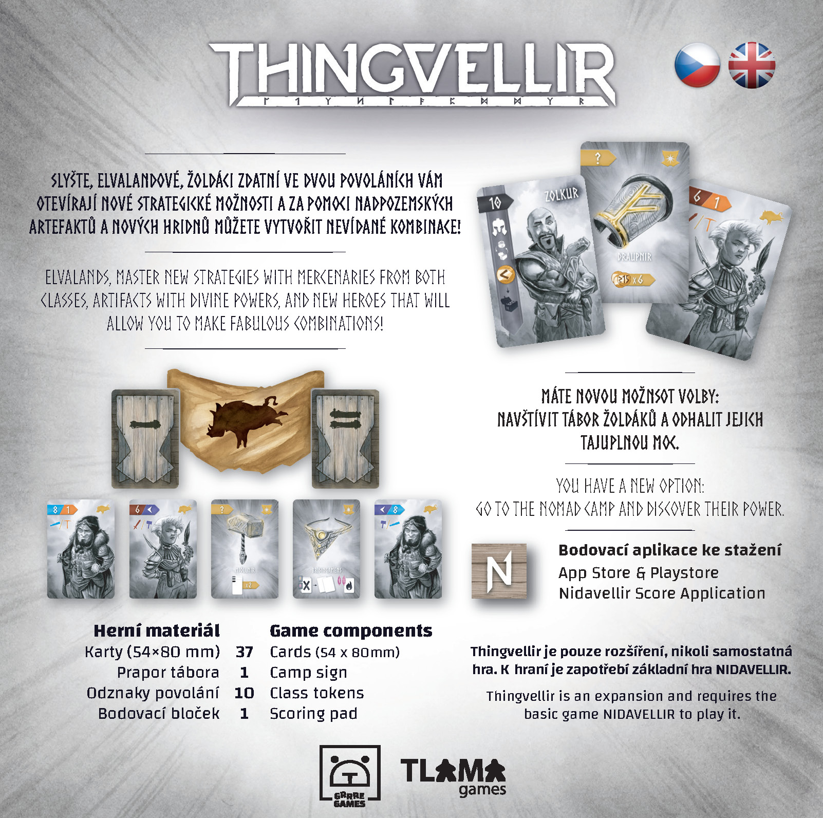 TLAMA games Nidavellir: Thingvellir CZ/EN Obrázek