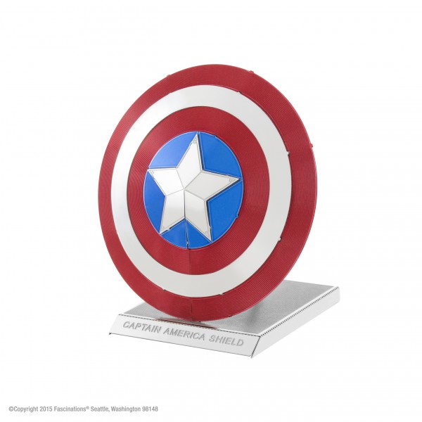 Levně Fascinations Metal Earth: Marvel Captain America's Shield