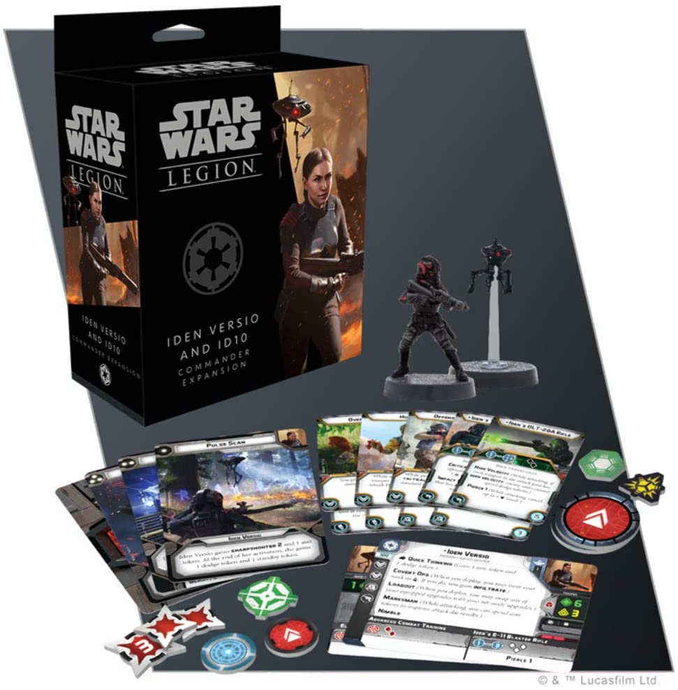 Fantasy Flight Games Star Wars: Legion - Iden Versio and Dio Commander Expansion Obrázek