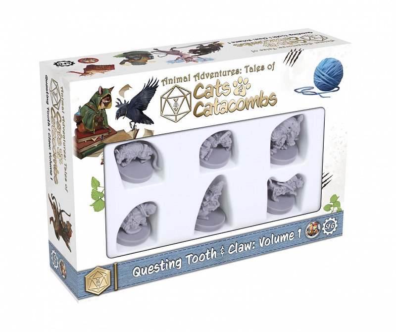 Levně Steamforged Games Ltd. Animal Adventures: Cats & Catacombs - Questing Tooth & Claw: Volume 1