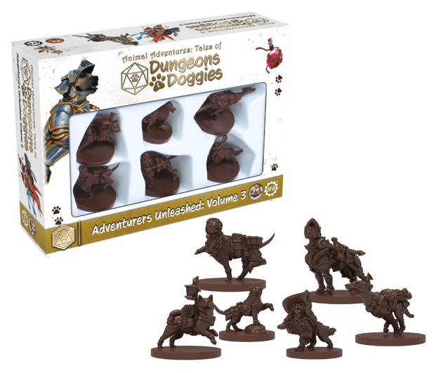 Steamforged Games Ltd. Animal Adventures: Tales of Dungeons and Doggies Volume 3 (ENG)