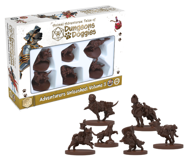 Levně Steamforged Games Ltd. Animal Adventures: Tales of Dungeons and Doggies Volume 3