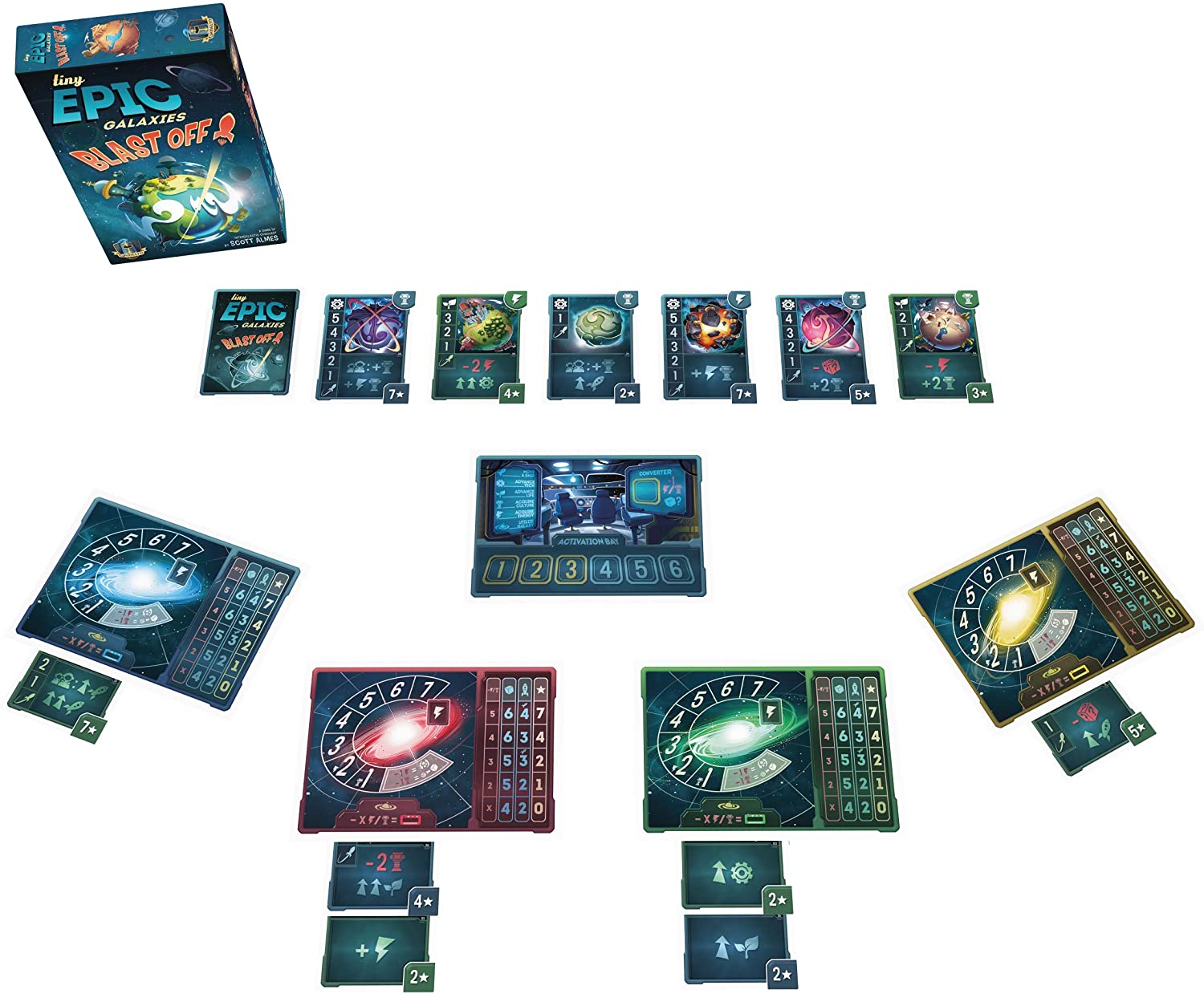 Gamelyn Games Tiny Epic Galaxies - Blast Off! Obrázek