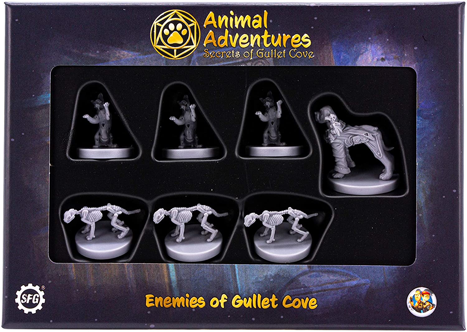Levně Steamforged Games Ltd. Animal Adventures RPG Enemies of Gullet Cove