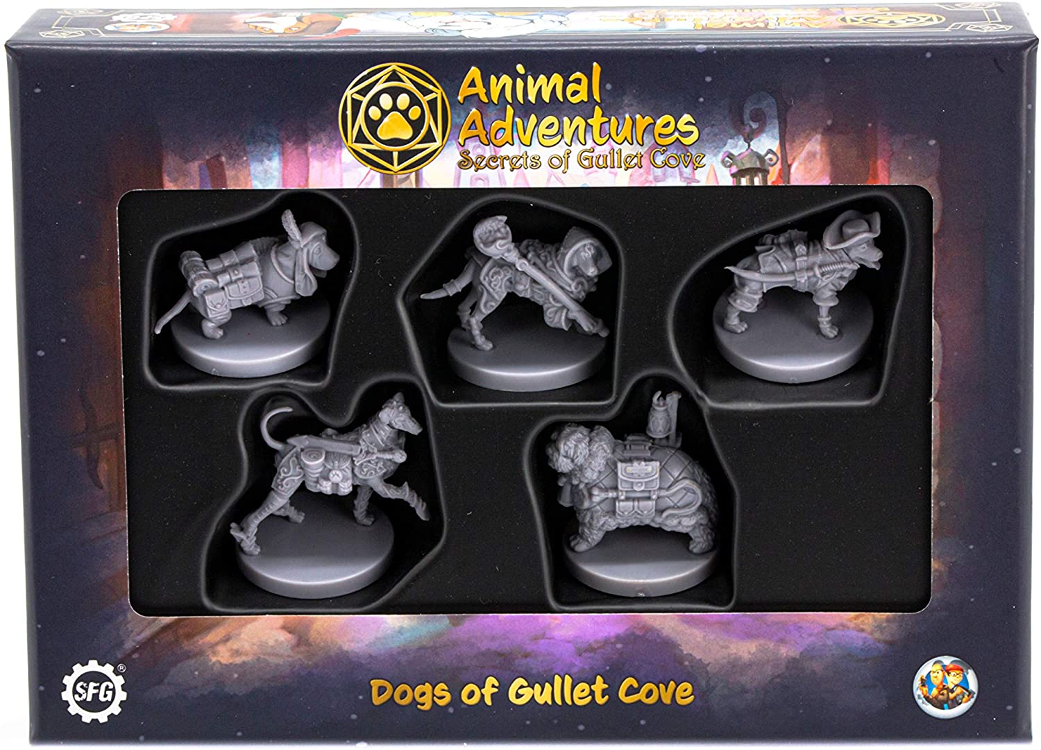 Levně Steamforged Games Ltd. Animal Adventures RPG Dogs of Gullet Cove