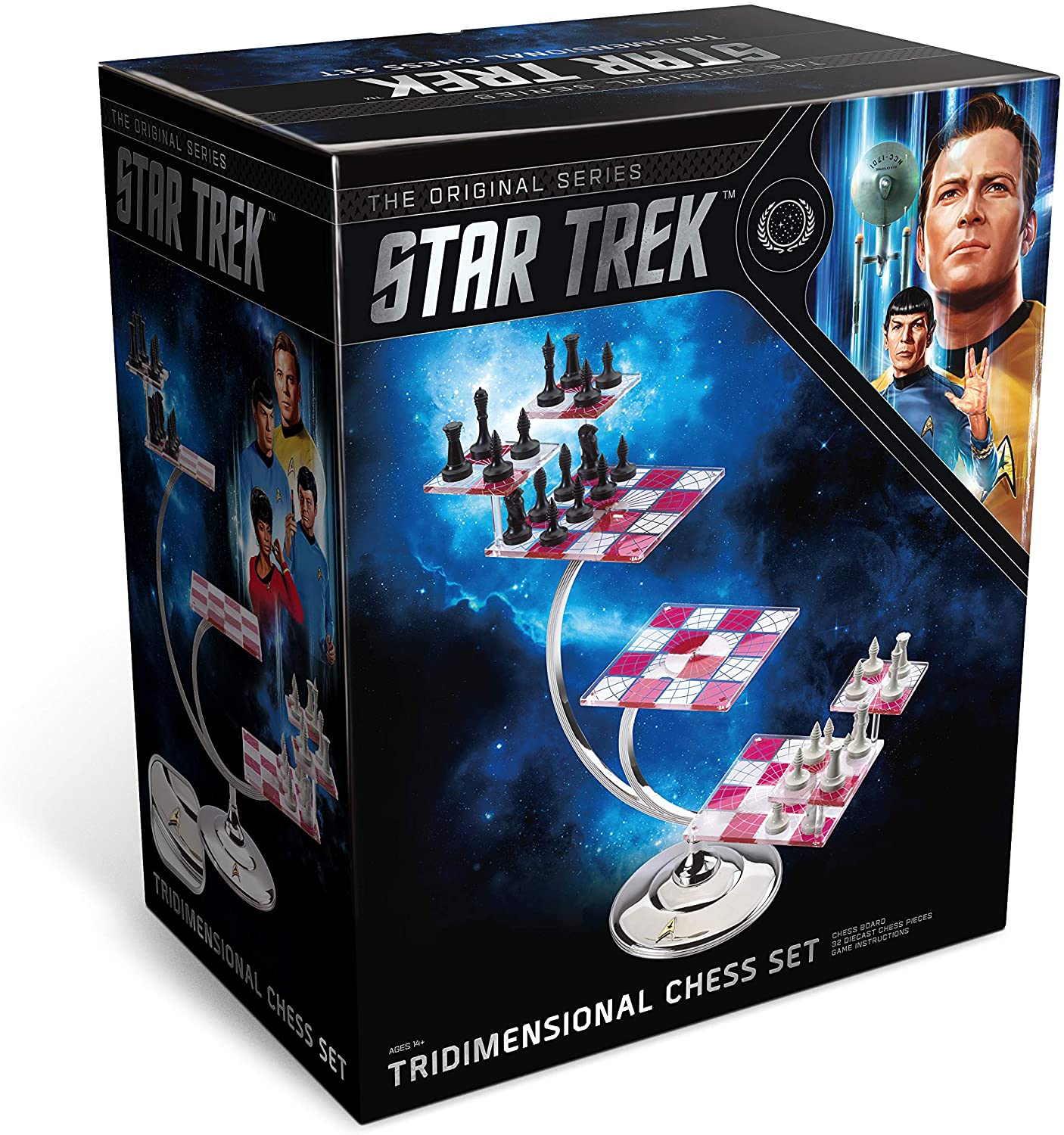 The Noble Collection Star Trek - Tri-dimensional chess set