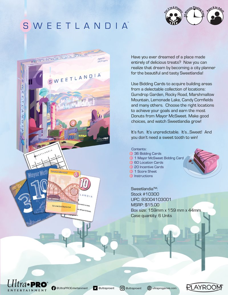 Ultra Pro Sweetlandia Obrázek