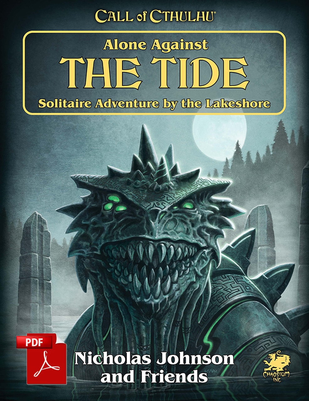 Chaosium Call of Cthulhu RPG - Alone Against the Tide